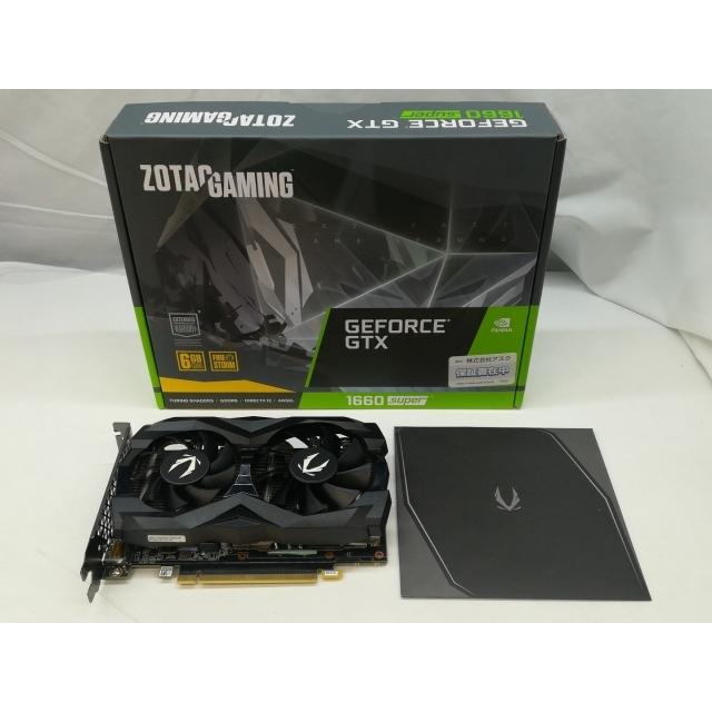 中古】ZOTAC GAMING GeForce GTX 1660 SUPER Twin Fan(ZT-T16620F-10L