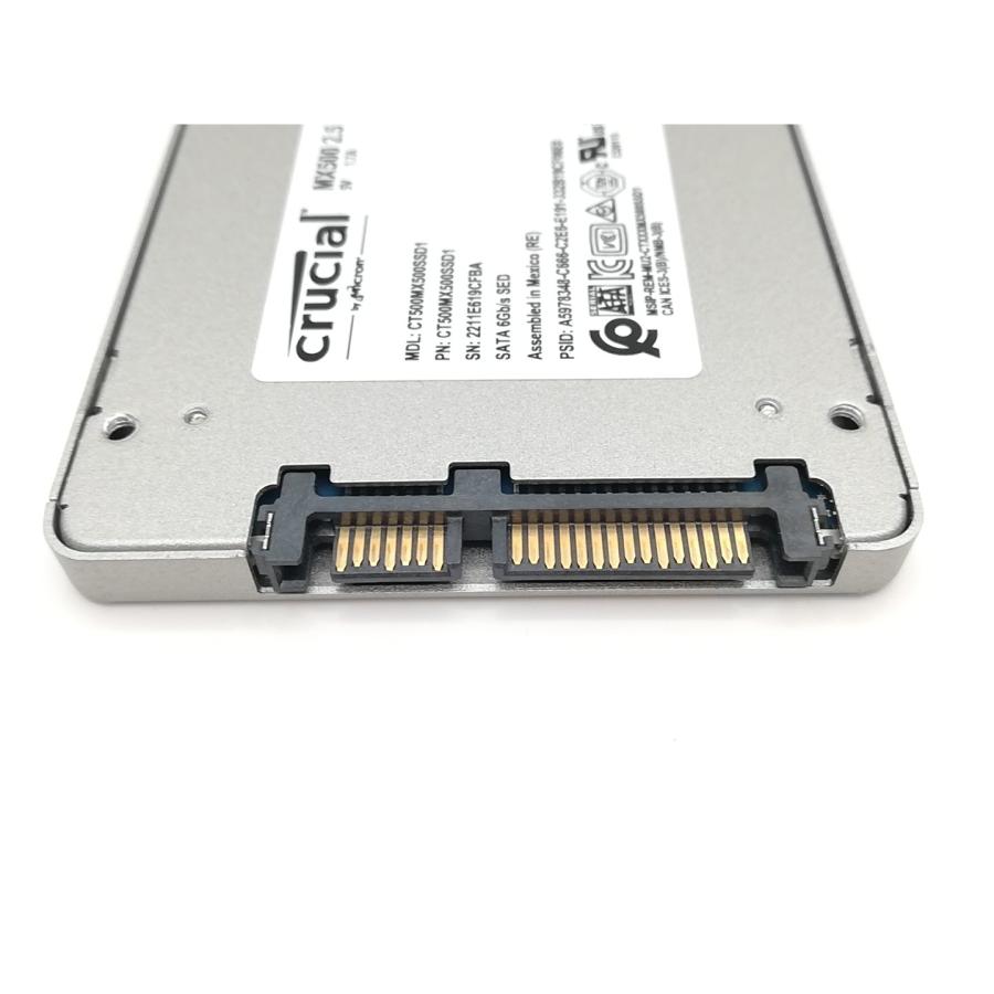 中古】Crucial MX500 CT500MX500SSD1 500GB/SSD/6GbpsSATA/2018年1月