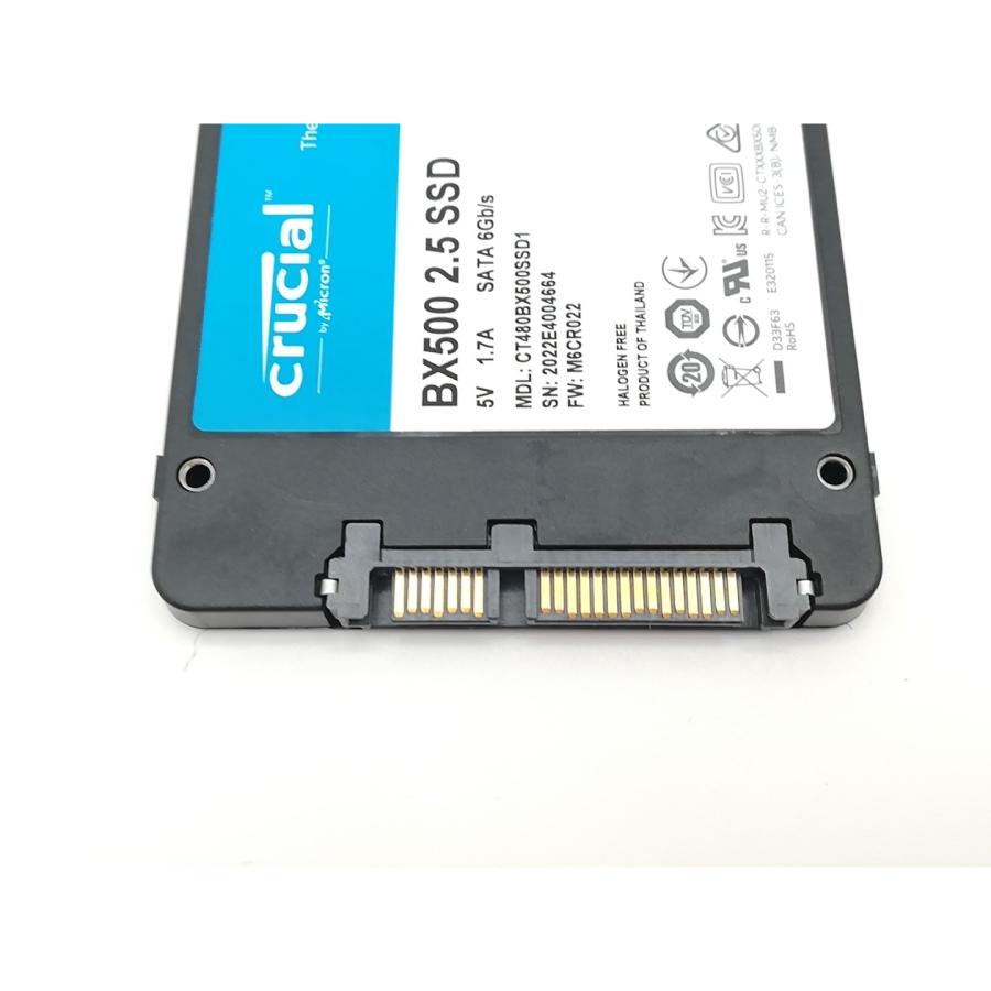 【新品・未使用】Crucial BX500 SSD 480GB 中古】Crucial BX500(CT480BX500SSD1) 480GB/SSD/6GbpsSATA【川崎駅前
