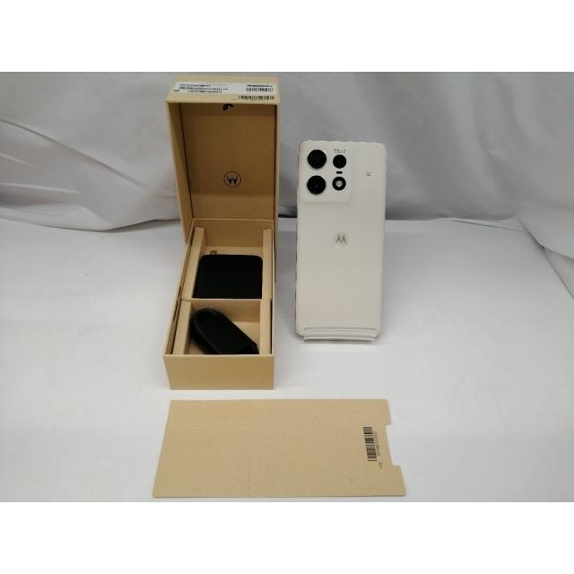中古】MOTOROLA SoftBank 【SIMフリー】 motorola edge 50s pro バニラ