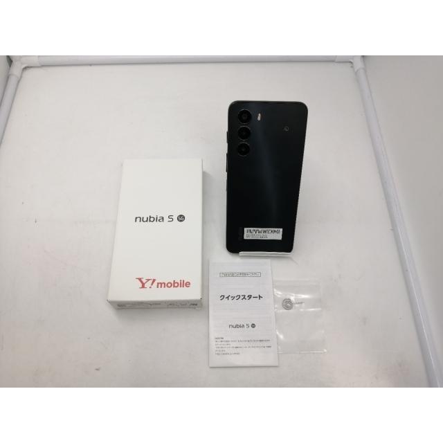 中古】ZTE ymobile 【SIMフリー】 nubia S 5G 4GB 128GB ブラック