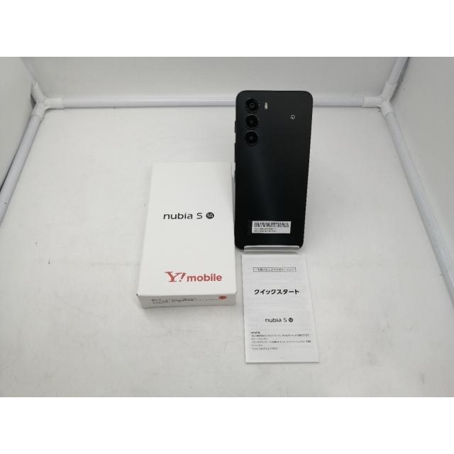 中古】ZTE ymobile 【SIMフリー】 nubia S 5G 4GB 128GB ブラック