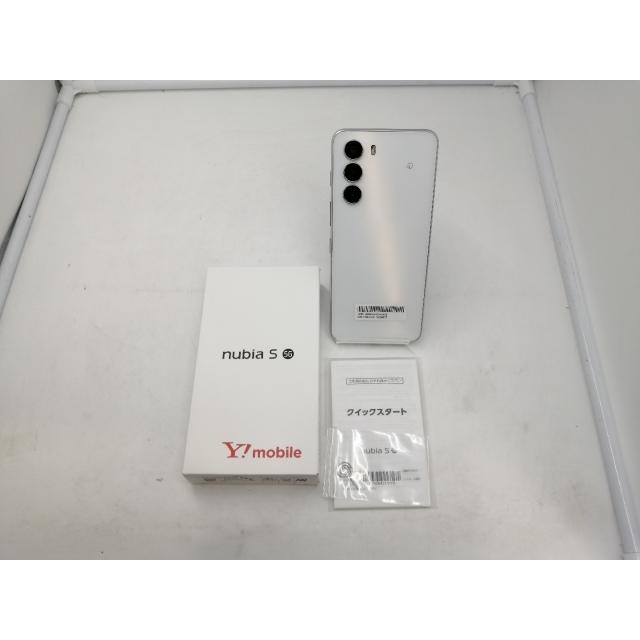 中古】ZTE ymobile 【SIMフリー】 nubia S 5G 4GB 128GB ホワイト