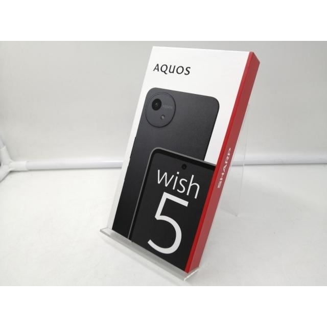 未使用】SHARP docomo 【SIMフリー】 AQUOS wish5 スミ 4GB 64GB SH