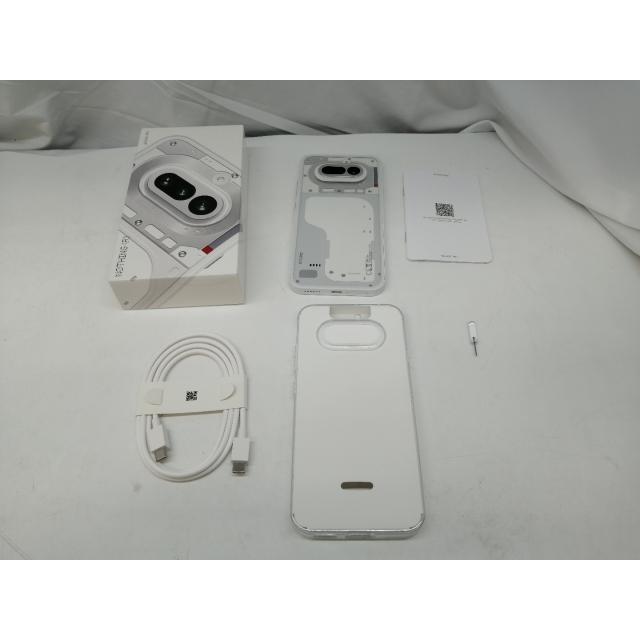 中古】NOTHING 国内版 【SIMフリー】 Nothing Phone (4a) ホワイト 8GB