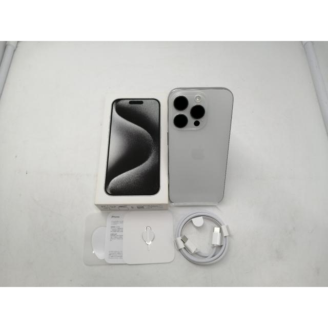中古】Apple 国内版 【SIMフリー】 iPhone 15 Pro 512GB ホワイト
