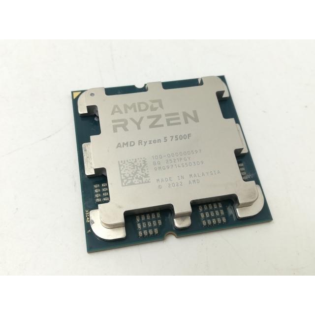 Ryzen 5 7500F 【中古】 中古】AMD Ryzen 5 7500F (3.7GHz/TC:5GHz) BOX AM5/6C/12T/L3 32MB