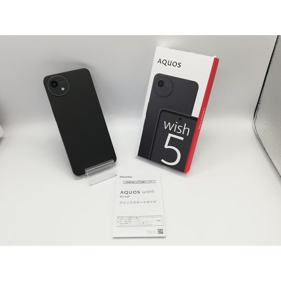 未使用】SHARP docomo 【SIMフリー】 AQUOS wish5 スミ 4GB 64GB SH
