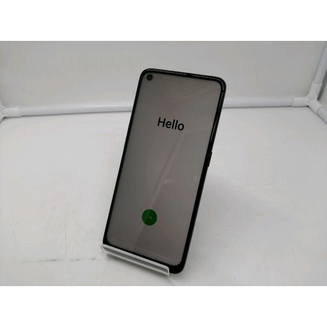 中古】Oppo 楽天モバイル 【SIMフリー】 OPPO A55s 5G ブラック 4GB