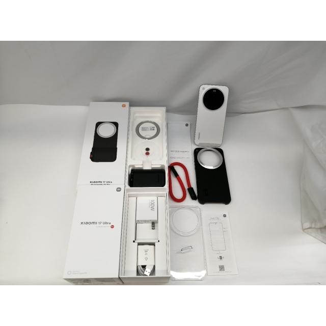 中古】Xiaomi 国内版 【SIMフリー】 Xiaomi 17 Ultra ホワイト 16GB