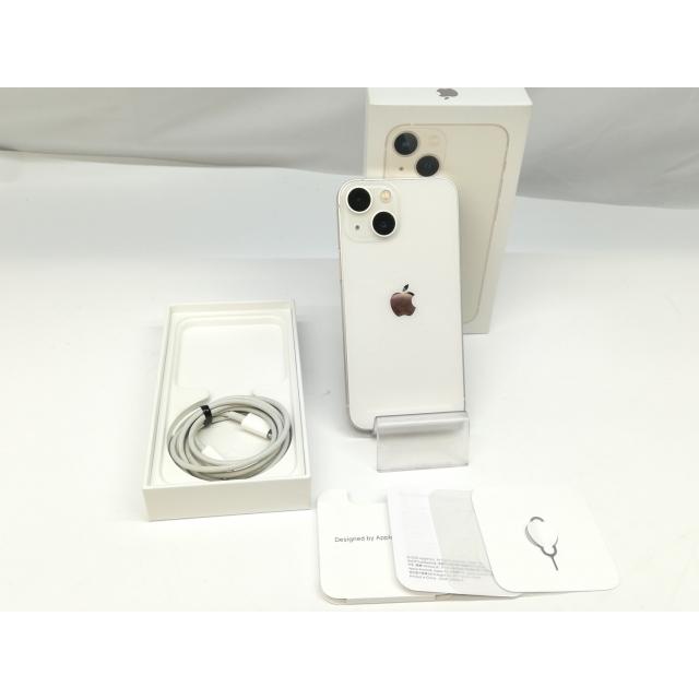 美品 iPhone 13 mini スターライト 128GB SIMフリー 本体 iPhone 13 mini 【中古】Apple 国内版 【SIMフリー】 128GB スター