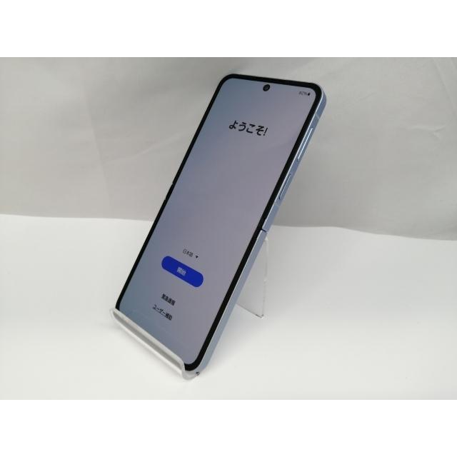 中古】SAMSUNG docomo 【SIMフリー】 Galaxy Z Flip6 ブルー 12GB