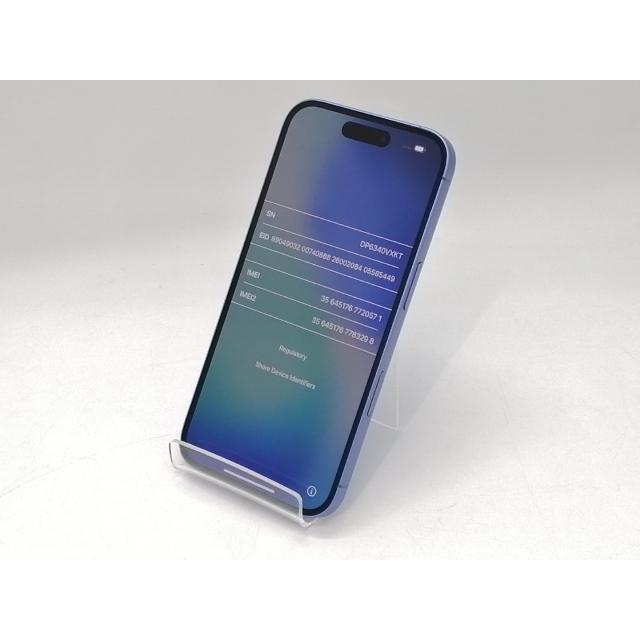 中古】Apple 国内版 【SIMフリー】 iPhone 16 256GB ウルトラマリン
