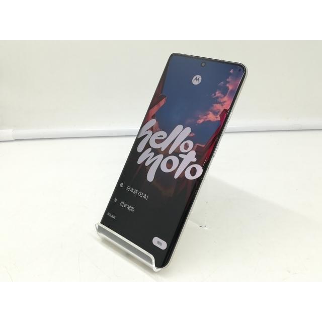 中古】MOTOROLA SoftBank 【SIMフリー】 motorola edge 50s pro バニラ