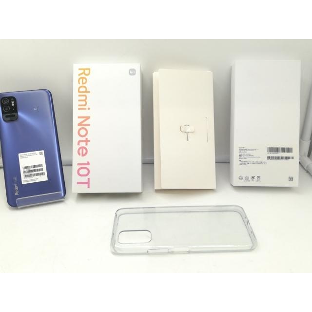 中古】Xiaomi SoftBank 【SIMフリー】 Redmi Note 10T ナイトタイム