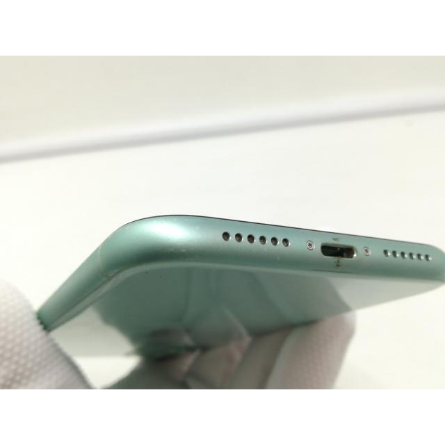 中古】Apple 国内版 【SIMフリー】 iPhone 11 64GB グリーン MHDG3J/A
