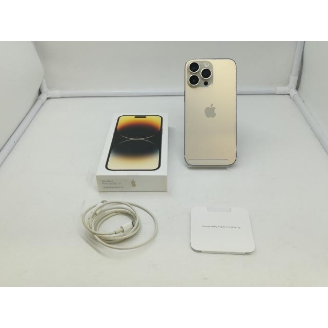 中古】Apple docomo 【SIMフリー】 iPhone 14 Pro Max 256GB ゴールド