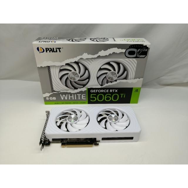 中古】Palit GeForce RTX 5060 Ti White OC 8GB(NE7506TU19P1-GB2062M