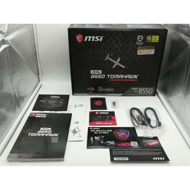 【中古】MSI MAG B550 TOMAHAWK B550/AM4/2.5GbitLAN/ATX 【福岡筑紫】保証期間１週間｜janpara｜09