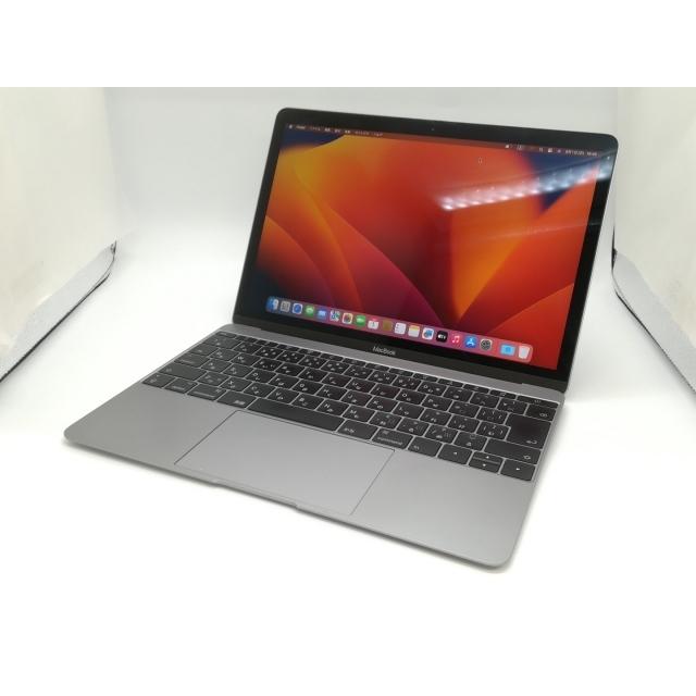 中古】Apple MacBook 12インチ CTO (Mid 2017) スペースグレイ Core m3 