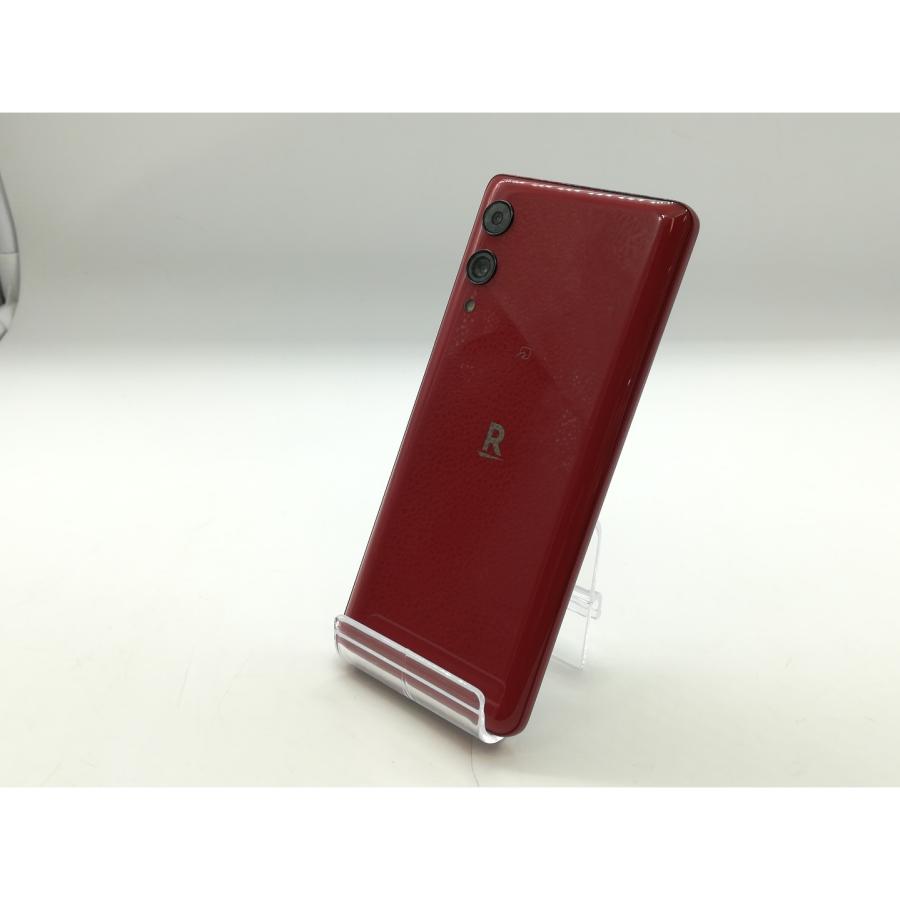 中古】Wiko 楽天モバイル 【SIMフリー】 Rakuten Hand 5G クリムゾン 