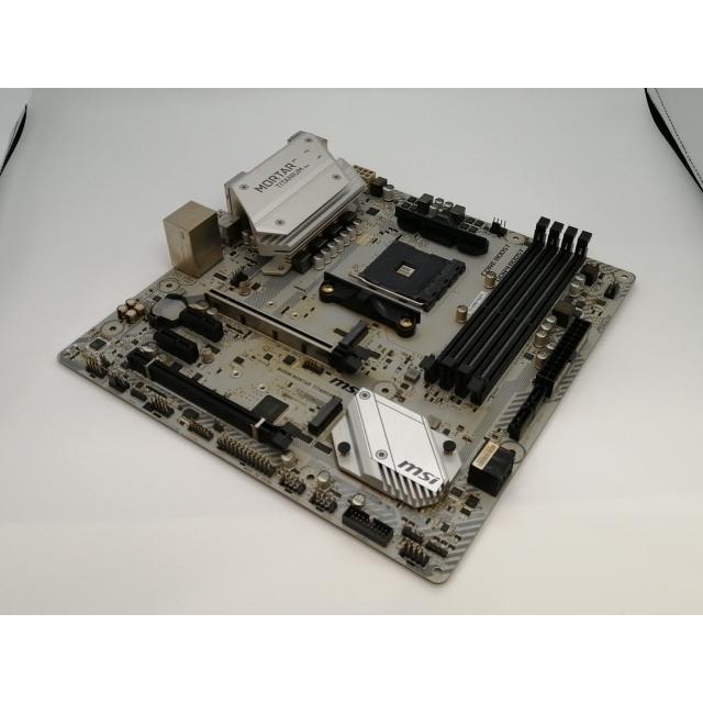 中古】MSI B450M MORTAR TITANIUM B450/AM4/MicroATX【小倉駅前】保証