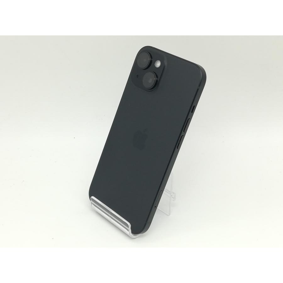 未使用】Apple au 【SIMフリー】 iPhone 15 128GB ブラック MTMH3J/A
