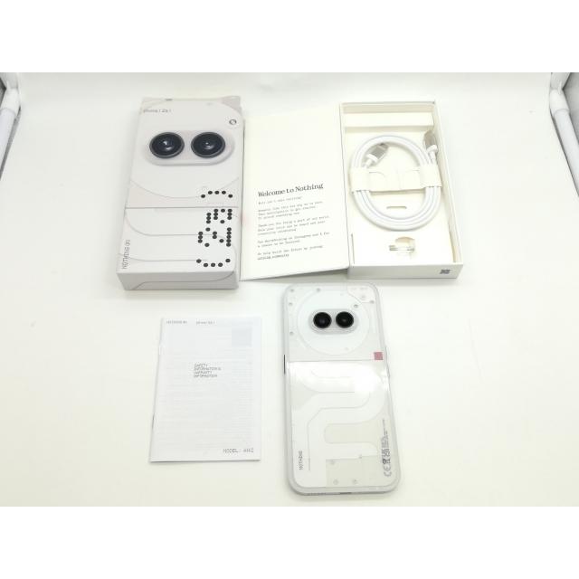 中古】NOTHING 国内版 【SIMフリー】 Nothing Phone (2a) 8GB 128GB