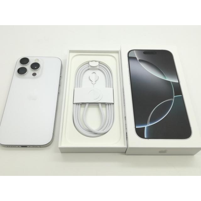 中古】Apple 国内版 【SIMフリー】 iPhone 16 Pro 256GB ホワイト