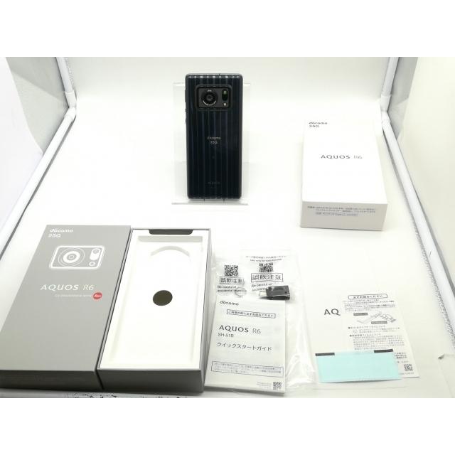SHARP AQUOS R6 ブラック 12GB/128GB SH-51B SIMロック解除済み 中古】SHARP docomo 【SIMロック解除済み】 AQUOS R6 ブラック 12GB
