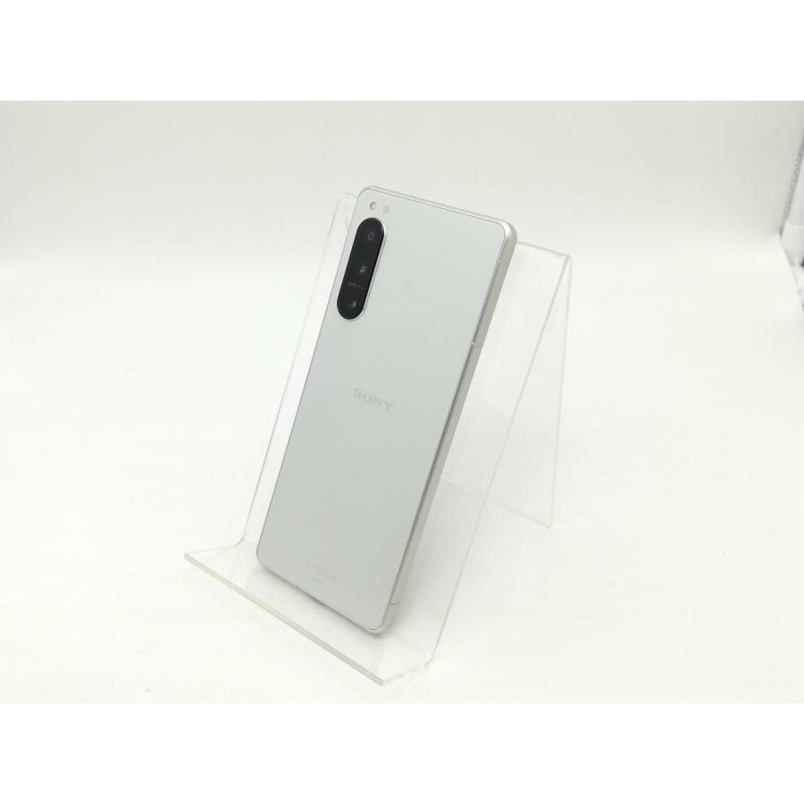 中古】SONY au 【SIMフリー】 Xperia 5 IV 8GB 128GB SOG09 エクリュ