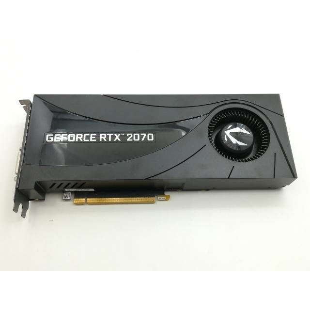 【中古】「未使用品」Zotac ZT-T20700A-10P ZOTAC NVIDIA Geforce GAMING RTX 2070ブロワーGDDR6 DP/HDMIチューリングVR 4K PCI Expressグラフィックカードブラック 中古】ZOTAC GAMING GeForce RTX 2070 Blower(ZT-T20700A-10P) RTX2070