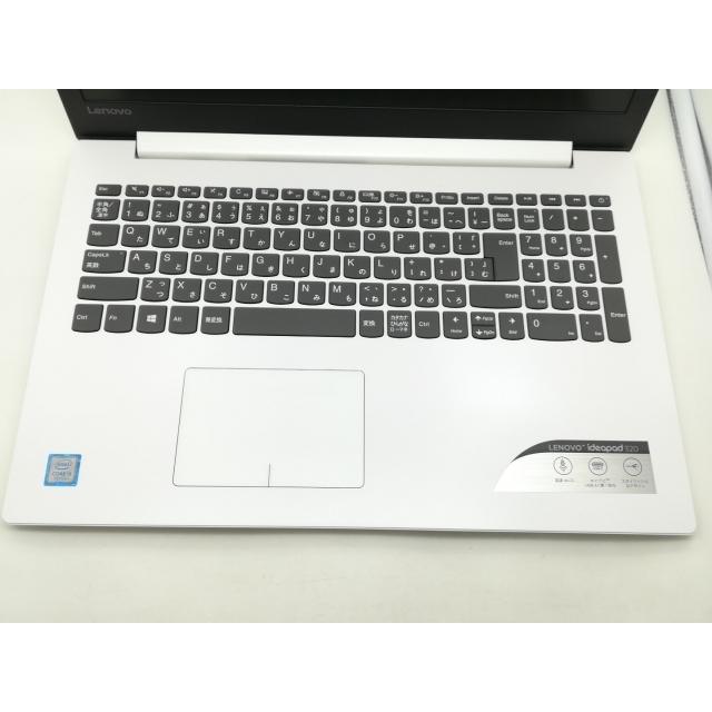 中古】Lenovo IdeaPad 320 80XL00C8JP ブリザードホワイト【i5-7200U