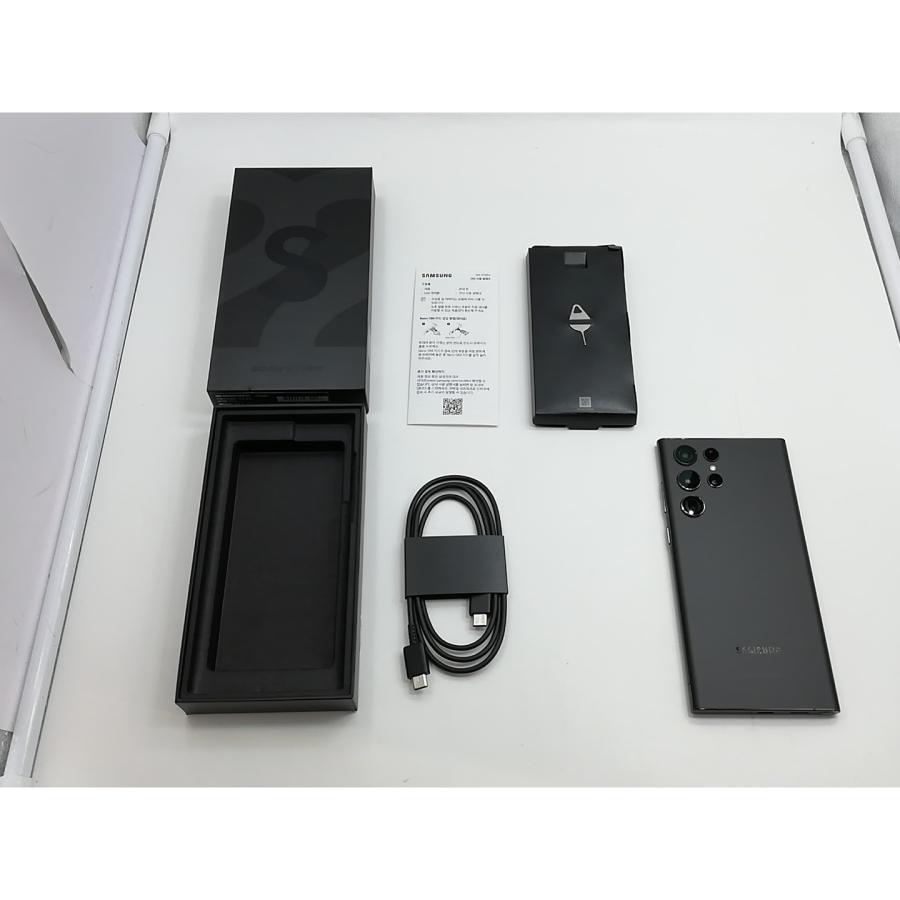 中古】SAMSUNG 海外版 【SIMフリー】 Galaxy S22 Ultra 5G 12GB 256GB