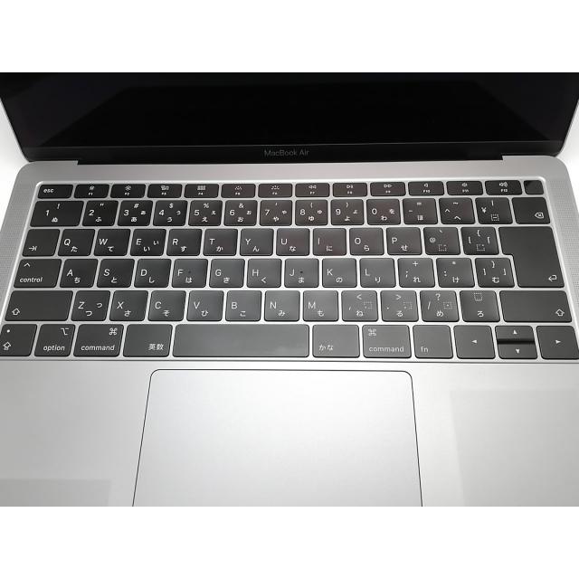 【中古】Apple MacBook Air 13インチ Corei5:1.6GHz 128GB Touch ID搭載モデル スペースグレイ MVFH2J/A (Mid 2019)【福岡天神】保証期間１ヶ月【ランクC】の画像