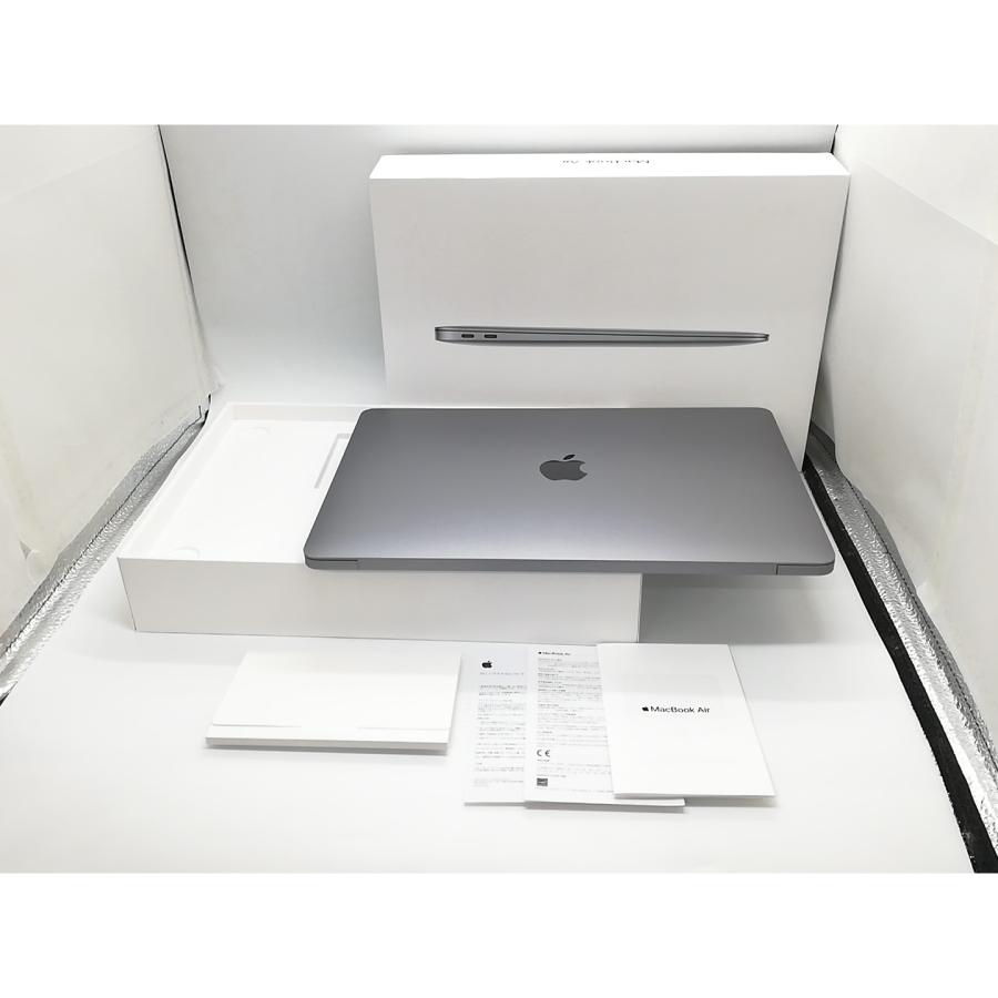 【中古】Apple MacBook Air 13インチ Corei5:1.6GHz 128GB Touch ID搭載モデル スペースグレイ MVFH2J/A (Mid 2019)【福岡天神】保証期間１ヶ月【ランクC】の画像