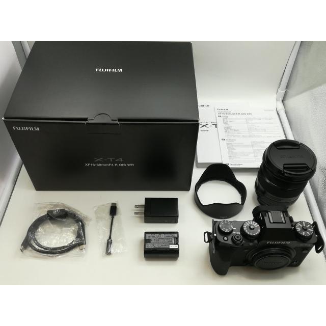 中古】FujiFilm FUJIFILM X-T4 XF16-80mmレンズキット ブラック【福岡
