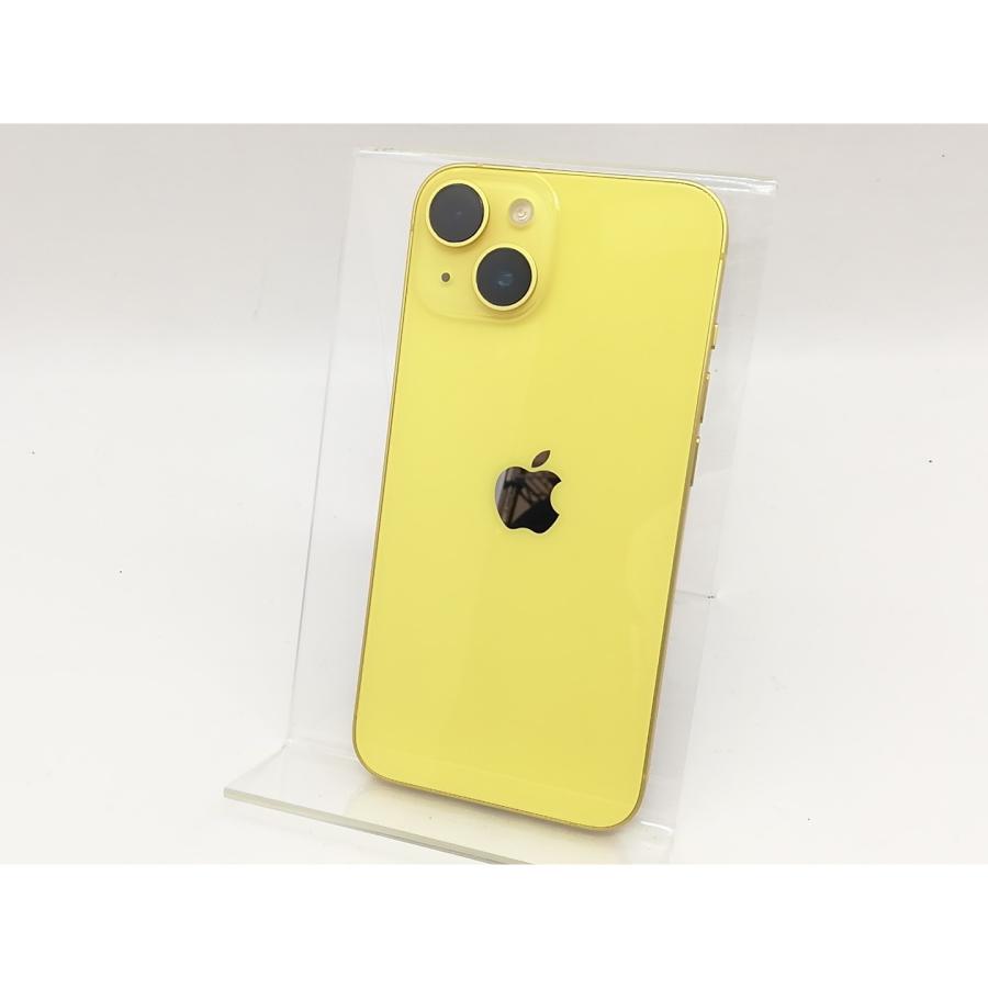【中古】Apple docomo 【SIMフリー】 iPhone 14 128GB イエロー MR3Q3J/A【福岡筑紫】保証期間１ヶ月【ランクA】
