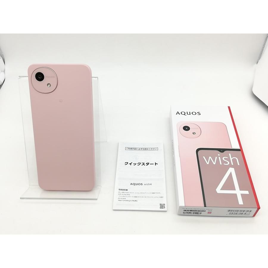 AQUOS wish4 (A402SH) ピンク 未使用】SHARP ymobile 【SIMフリー】 AQUOS Wish4 ピンク 4GB 64GB