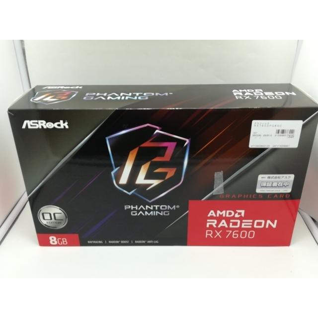 中古】ASRock Radeon RX 7600 Phantom Gaming 8GB OC RX7600/8GB(GDDR6