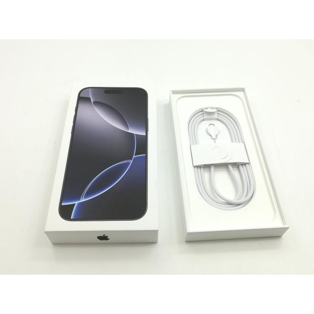 中古】Apple 国内版 【SIMフリー】 iPhone 16 Pro Max 256GB ブラック
