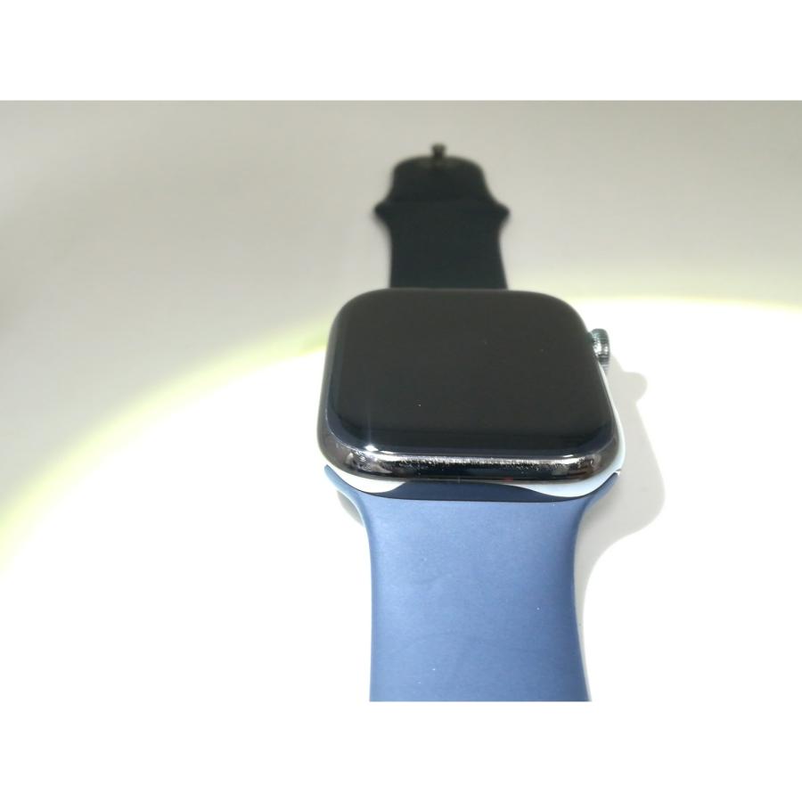 【中古】Apple Watch Series8 45mm Cellular グラファイトステンレススチールケース/ミッドナイトスポーツバンド MNKU3J/A【福岡筑紫】保証期間１ヶ月の画像