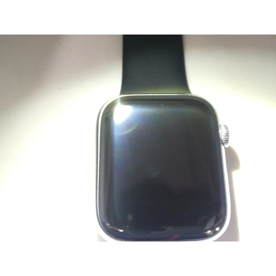 【中古】Apple Watch Series8 45mm Cellular グラファイトステンレススチールケース/ミッドナイトスポーツバンド MNKU3J/A【福岡筑紫】保証期間１ヶ月の画像
