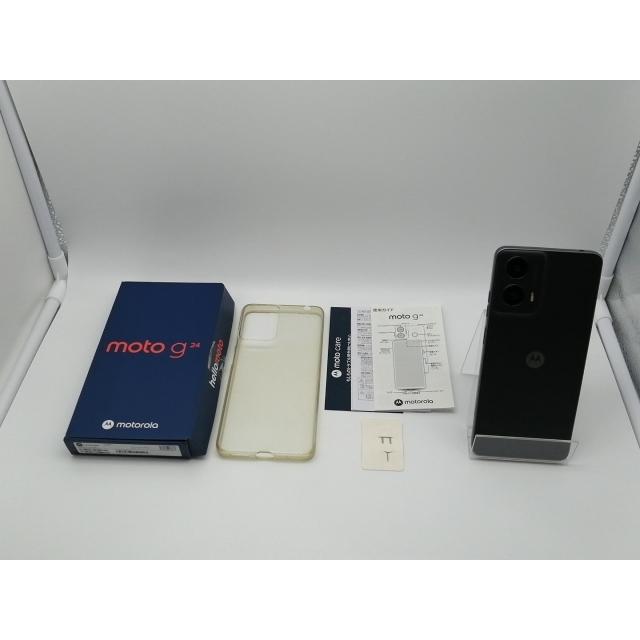 【未使用品】 moto g24 マットチャコール　 SIMフリー SIMフリー】moto g24 マットチャコール MediaTek Helio G85 6.6インチ