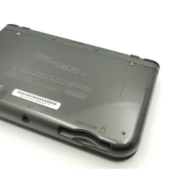 中古】Nintendo Newニンテンドー3DS LL（メタリックブラック） RED-S