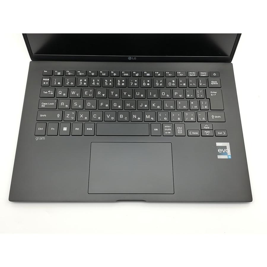 【中古】LG電子 LG gram 14ZB90R-NP55J オブシディアンブラック 【i5-1340P 16G 512G(SSD) WiFi 14LCD(1920x1200)】【福岡筑紫】保証期間１ヶ月【ランクB】の画像