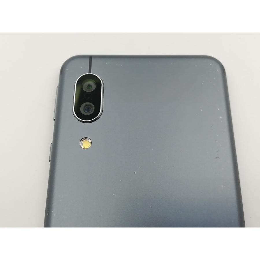 中古】SHARP au 【SIMロック解除済み】 AQUOS sense3 ブラック 4GB