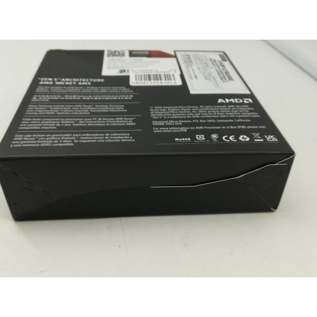 AMD Ryzen 5 9600X 新品未開封 未使用】AMD Ryzen 5 9600X (3.9GHz/TC:5.4GHz) BOX AM5/6C/12T/L3