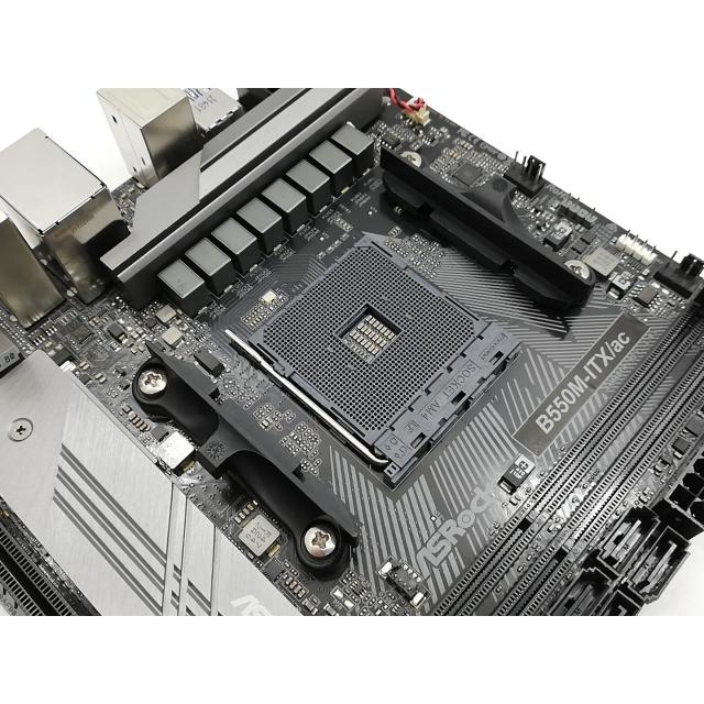 未開封未使用品　新品　Asrock B550M-ITX/ac B550M-ITX/ac | ASRock(アスロック) Socket AM4 AMD B550 Mini-ITX