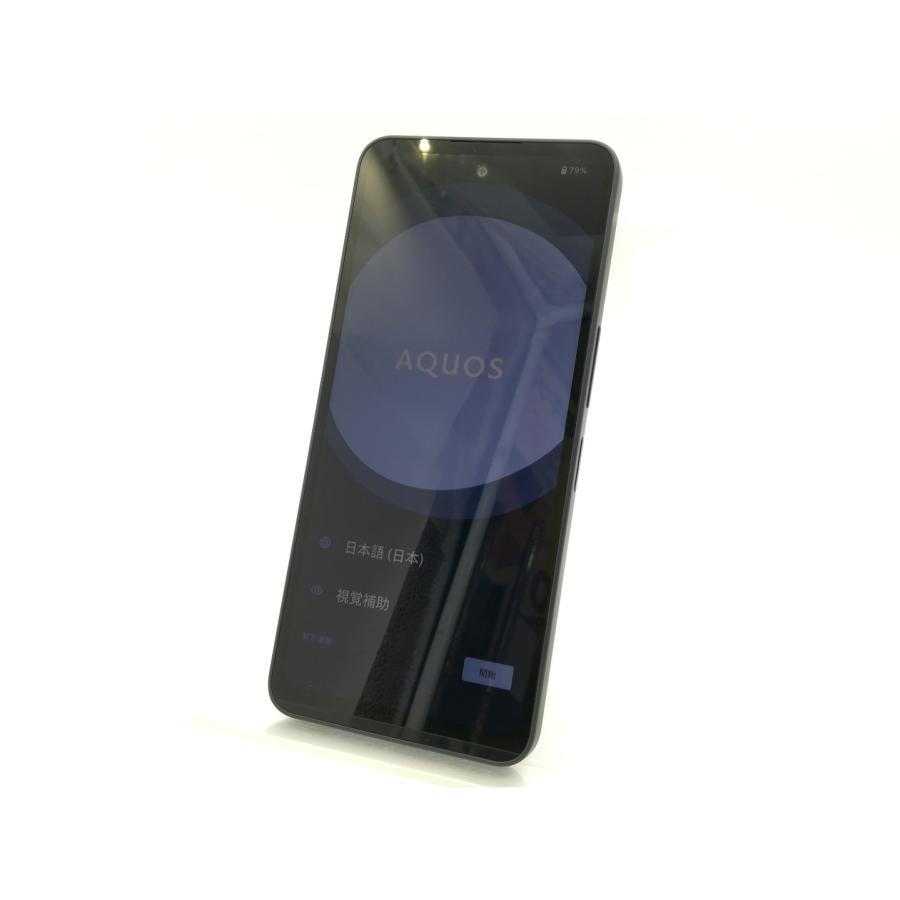 未使用】SHARP docomo 【SIMフリー】 AQUOS wish5 スミ 4GB 64GB SH